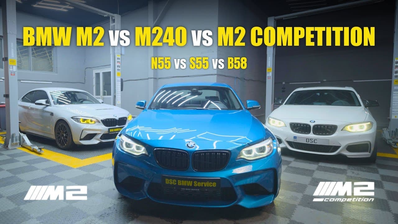 BMW M2 F87 — чи справжня ///М? N55 vs S55 vs B58